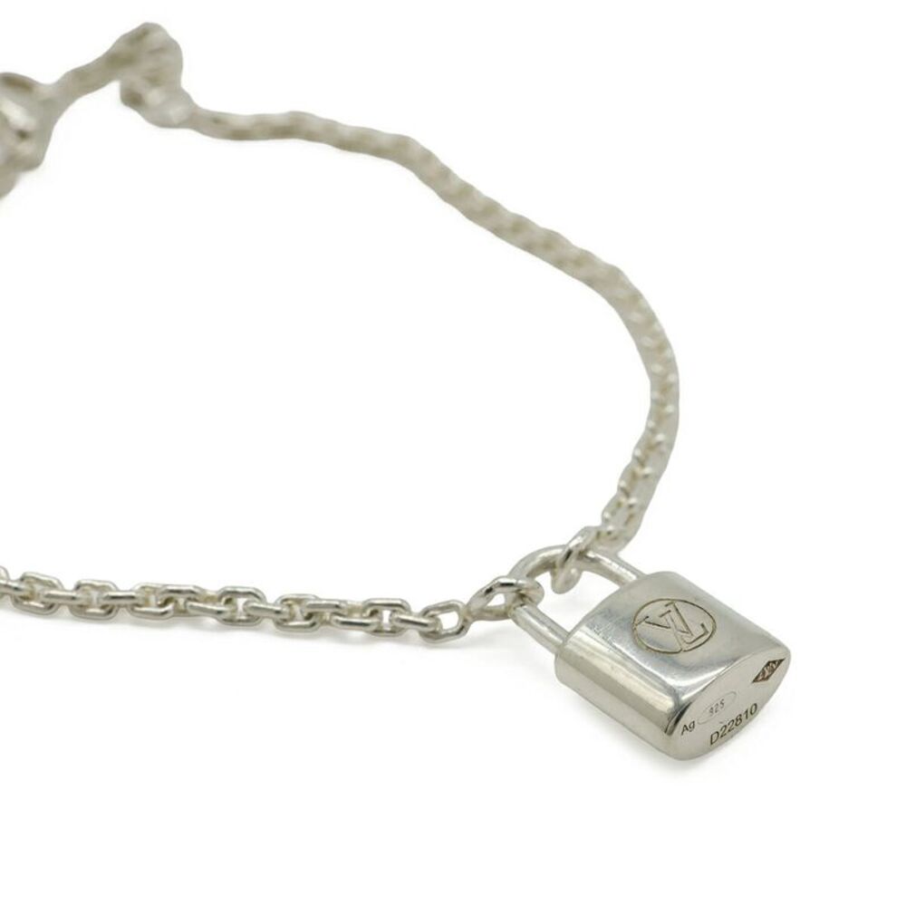 Louis Vuitton Silver Lockit Bracelet Ag925 - Picture 2 of 5